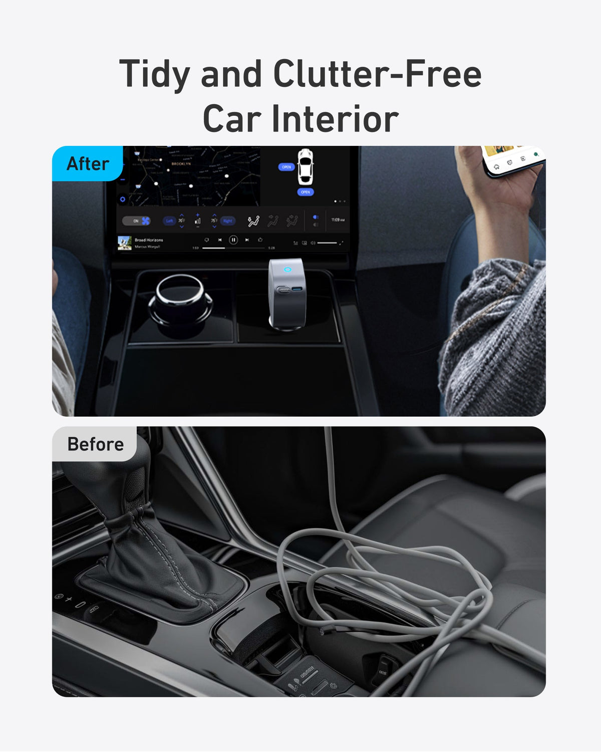 Anker Nano 75W Retractable Car Charger