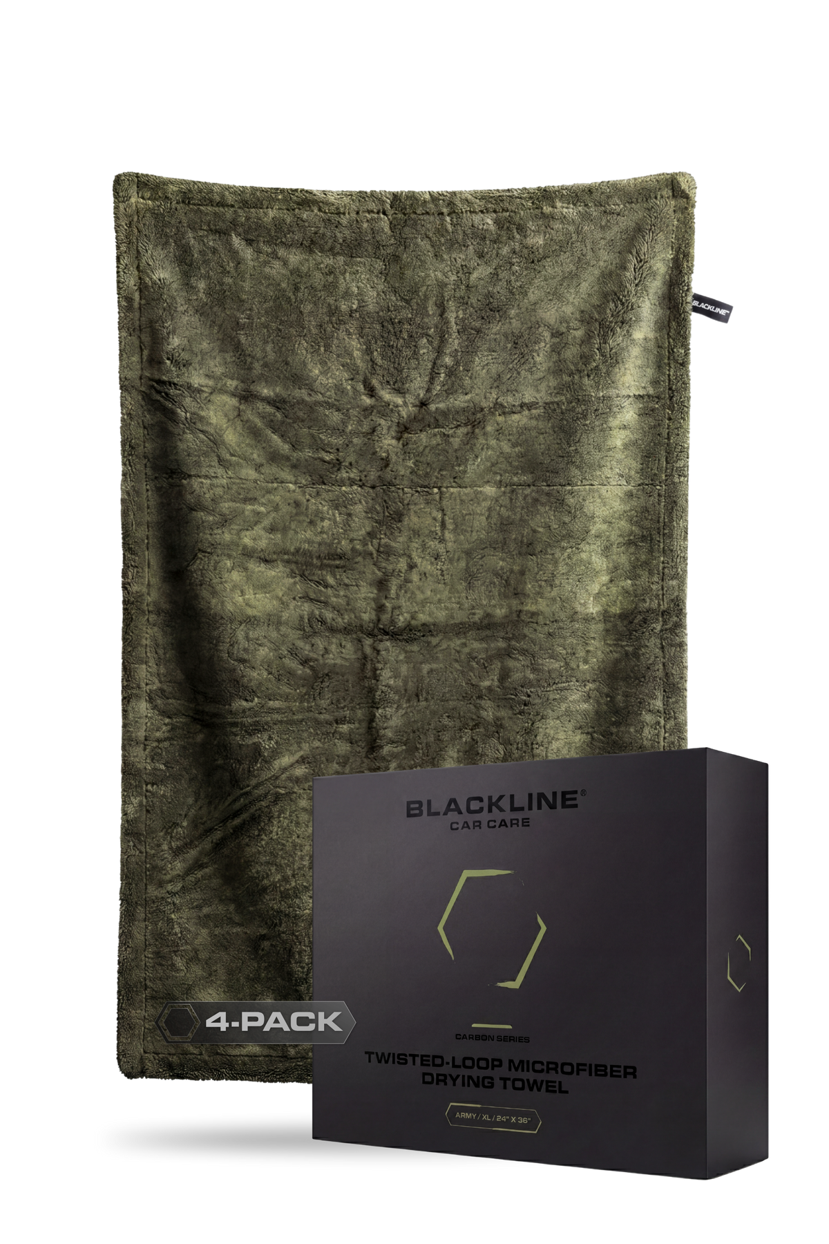 BLACKLINE® Twisted-Loop Drying Towel | 1300 GSM