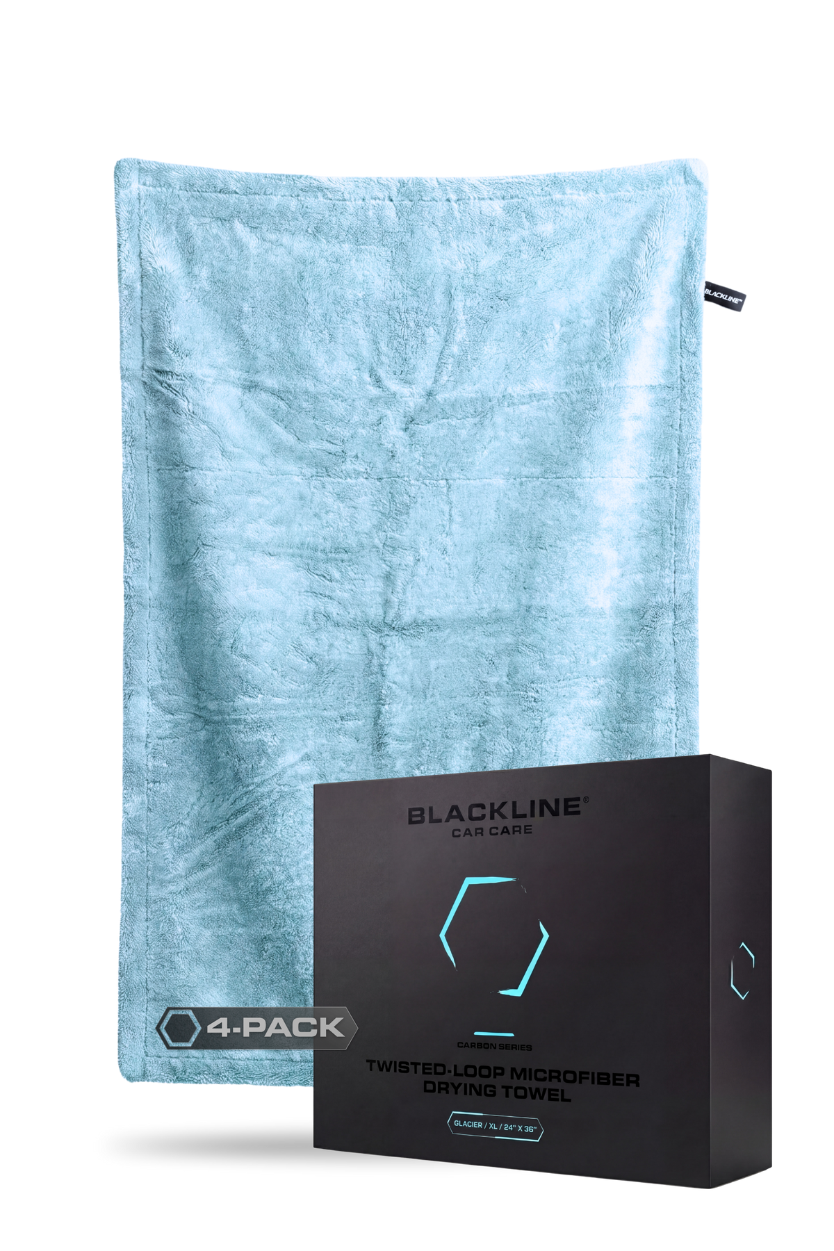 BLACKLINE® Twisted-Loop Drying Towel | 1300 GSM