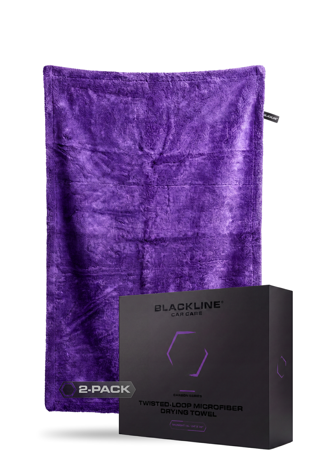 BLACKLINE® Twisted-Loop Drying Towel | 1300 GSM
