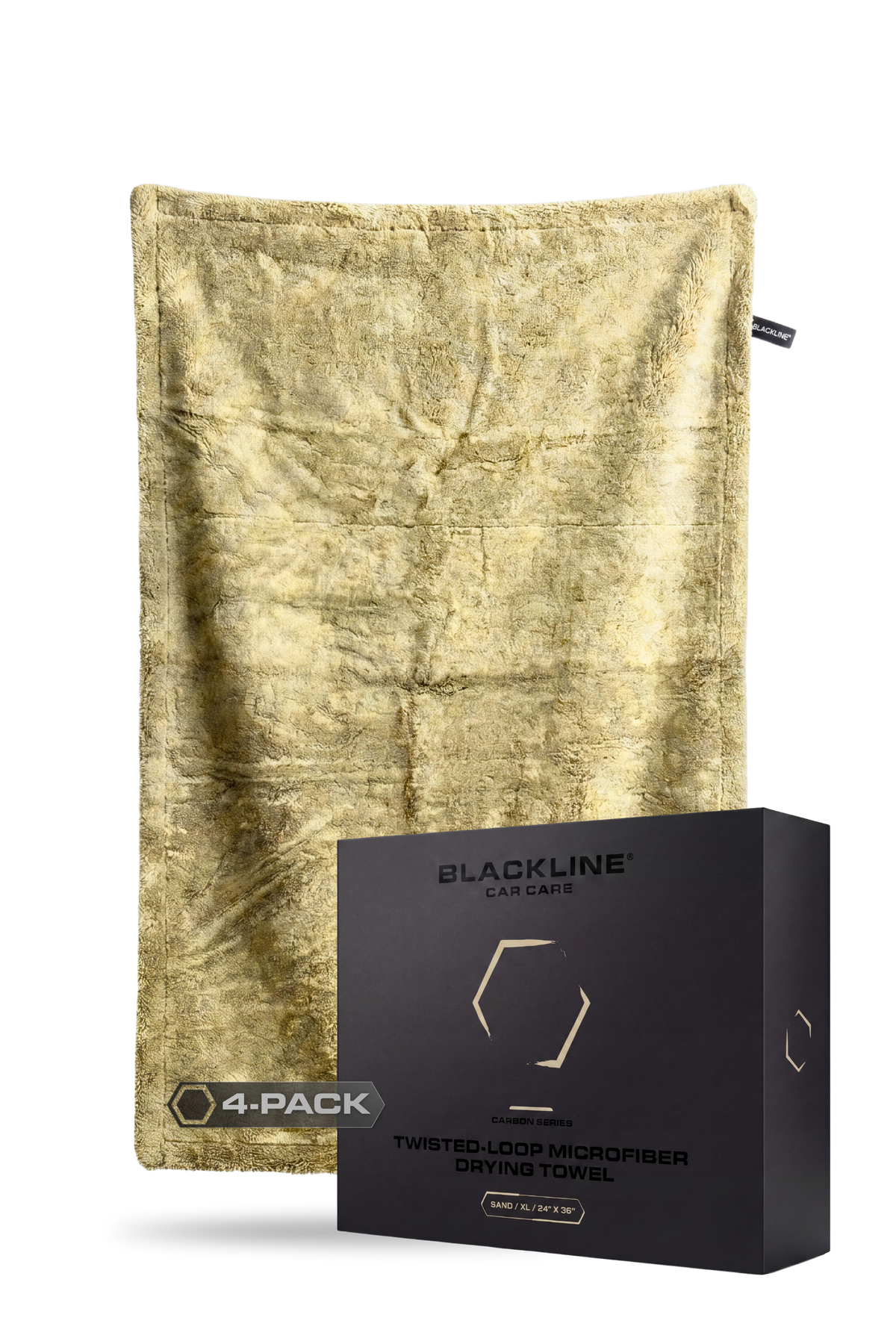 BLACKLINE® Twisted-Loop Drying Towel | 1300 GSM