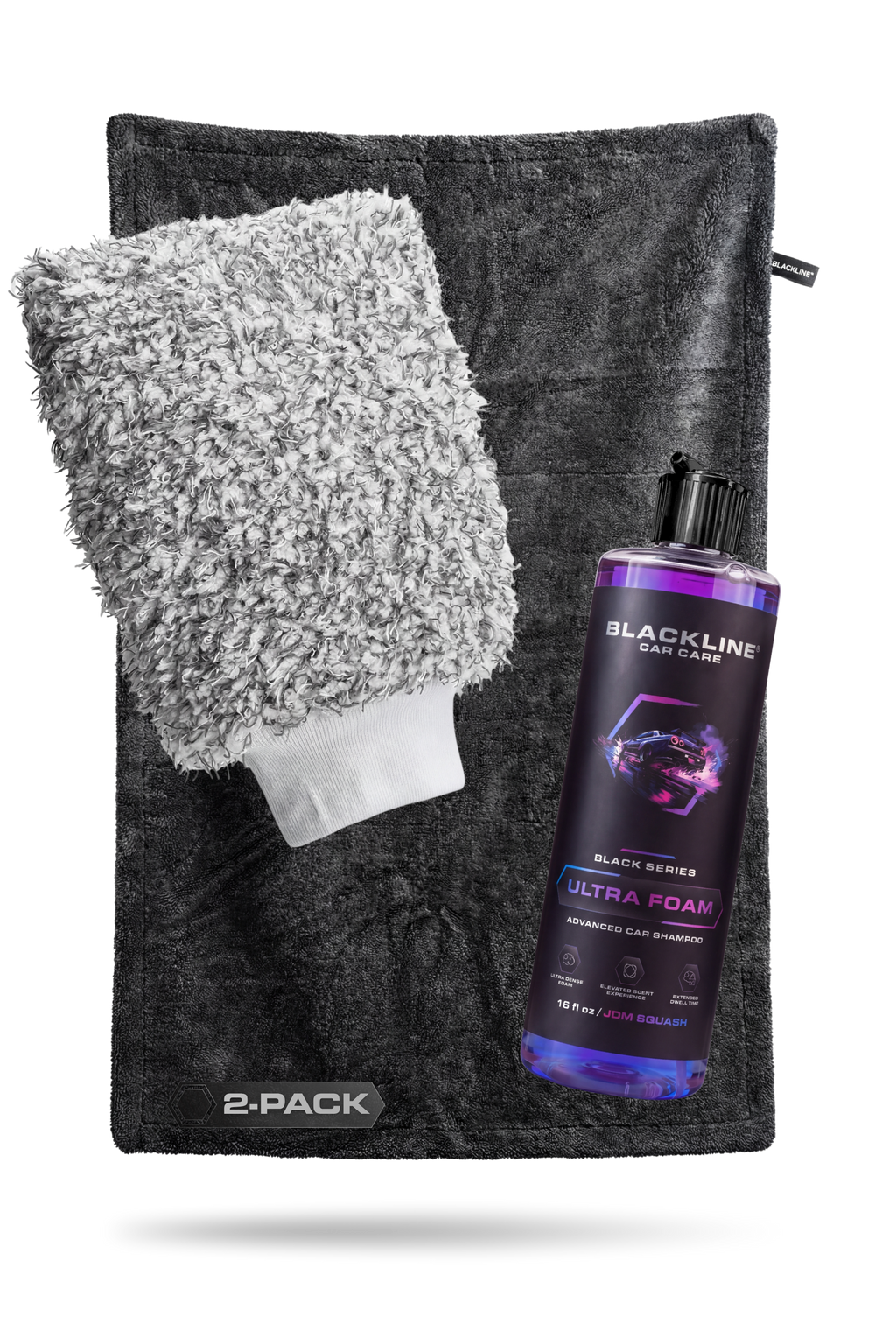 BLACKLINE® Twisted-Loop Drying Towel | 1300 GSM