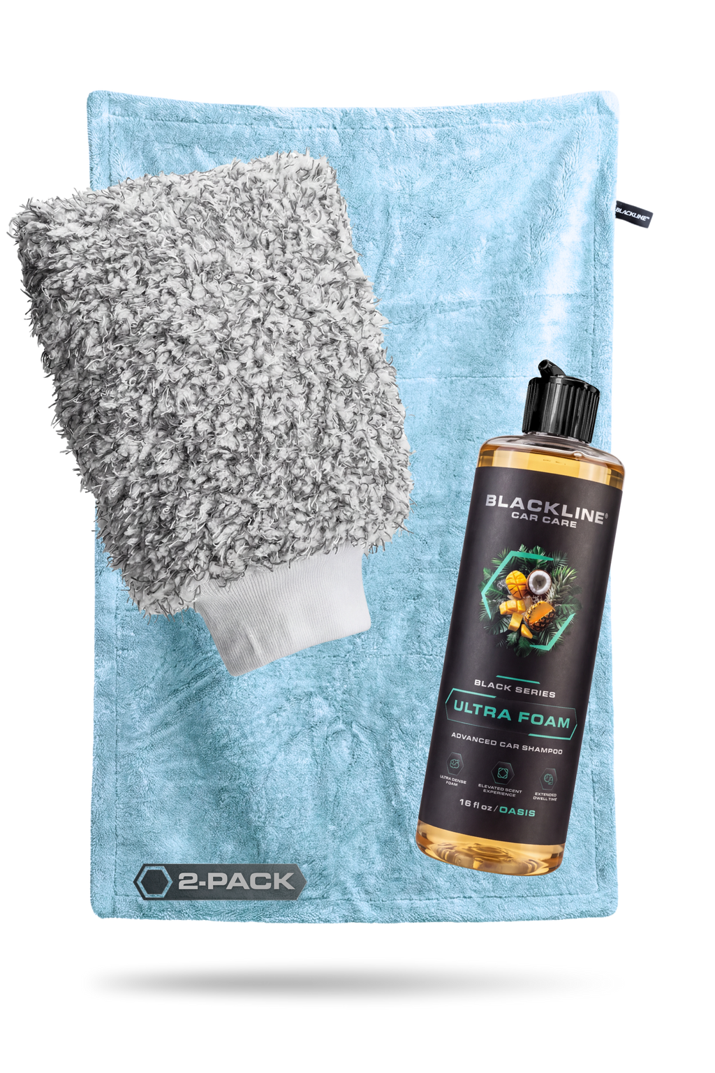 BLACKLINE® Twisted-Loop Drying Towel | 1300 GSM